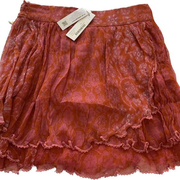 NWT Poupette St Barth Viscose Skirt S - Picture 2 of 4